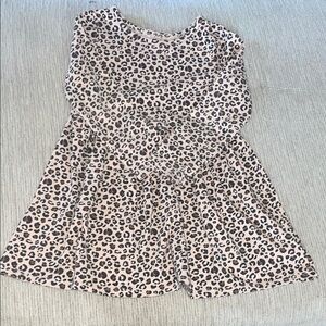 Cat & Jack Beige Leopard Print Top